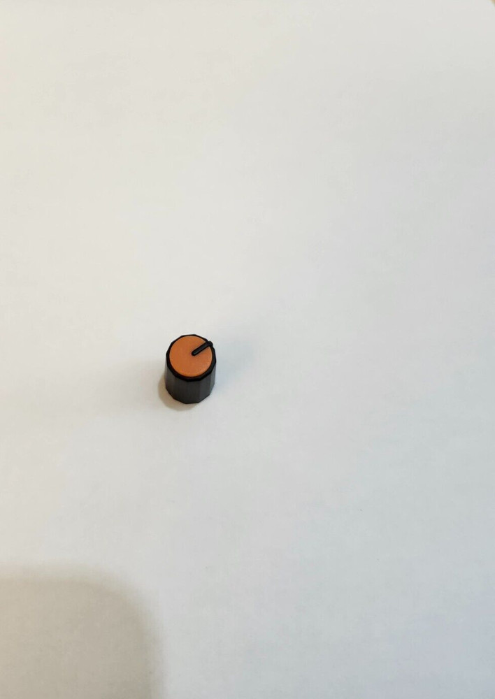 20 Pieces Plastic D Shaft Knobs Orange