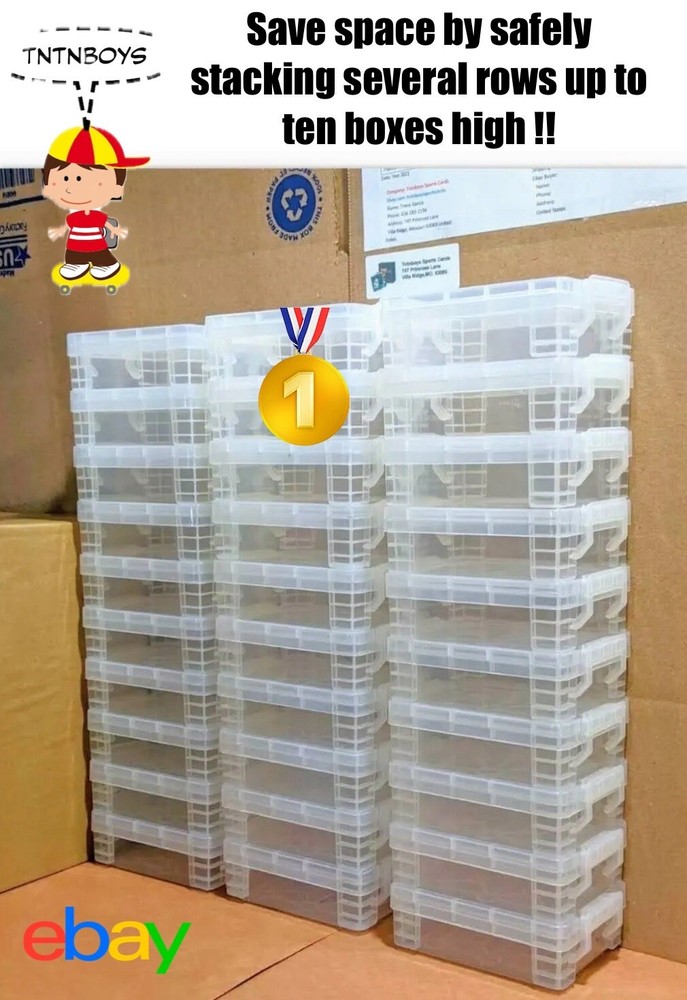 Card Storage Box - For Penny Sleeved Cards🏆 Stackable!