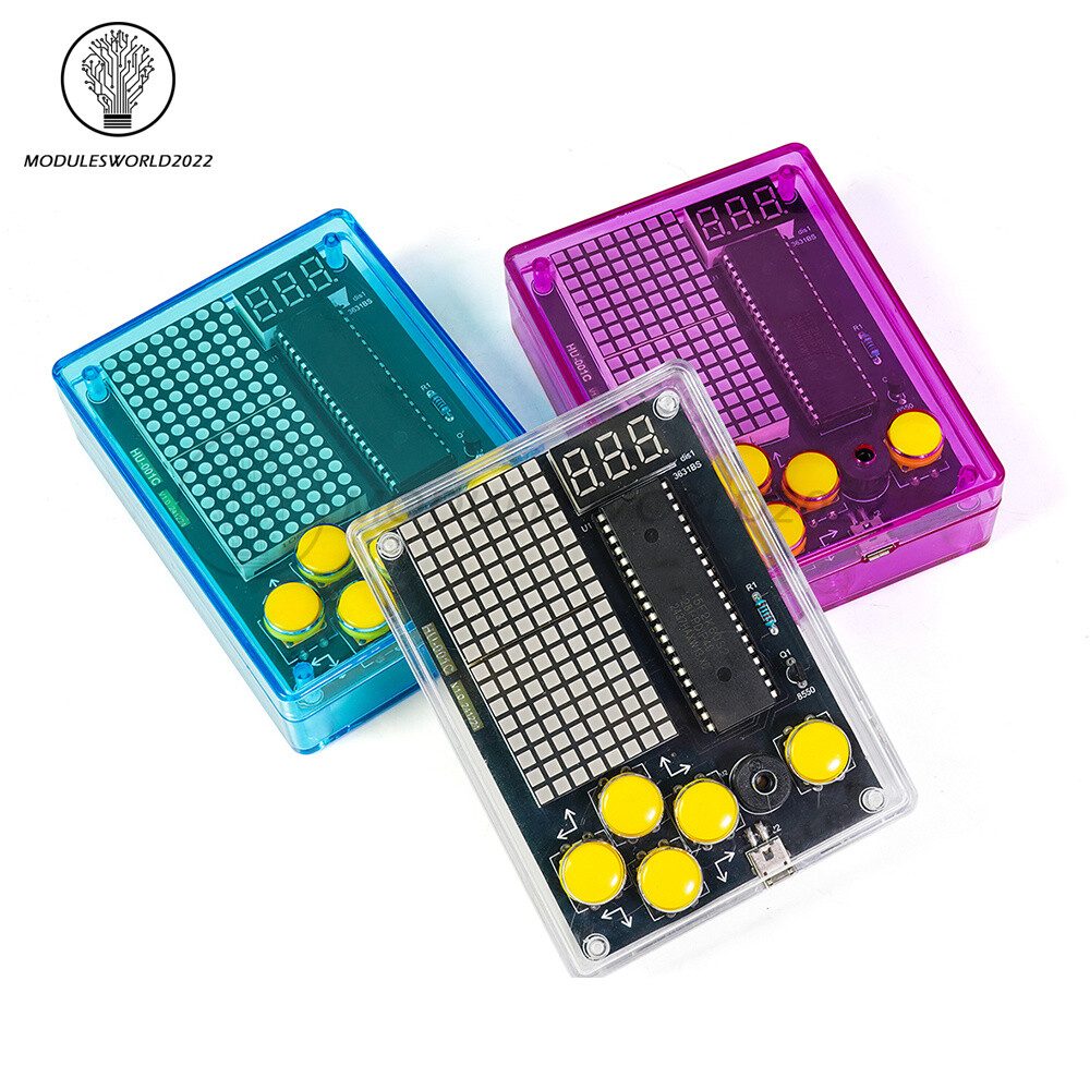 Children Game DIY Electronic Soldering Kit 51 Microcontroller Soldering Practice