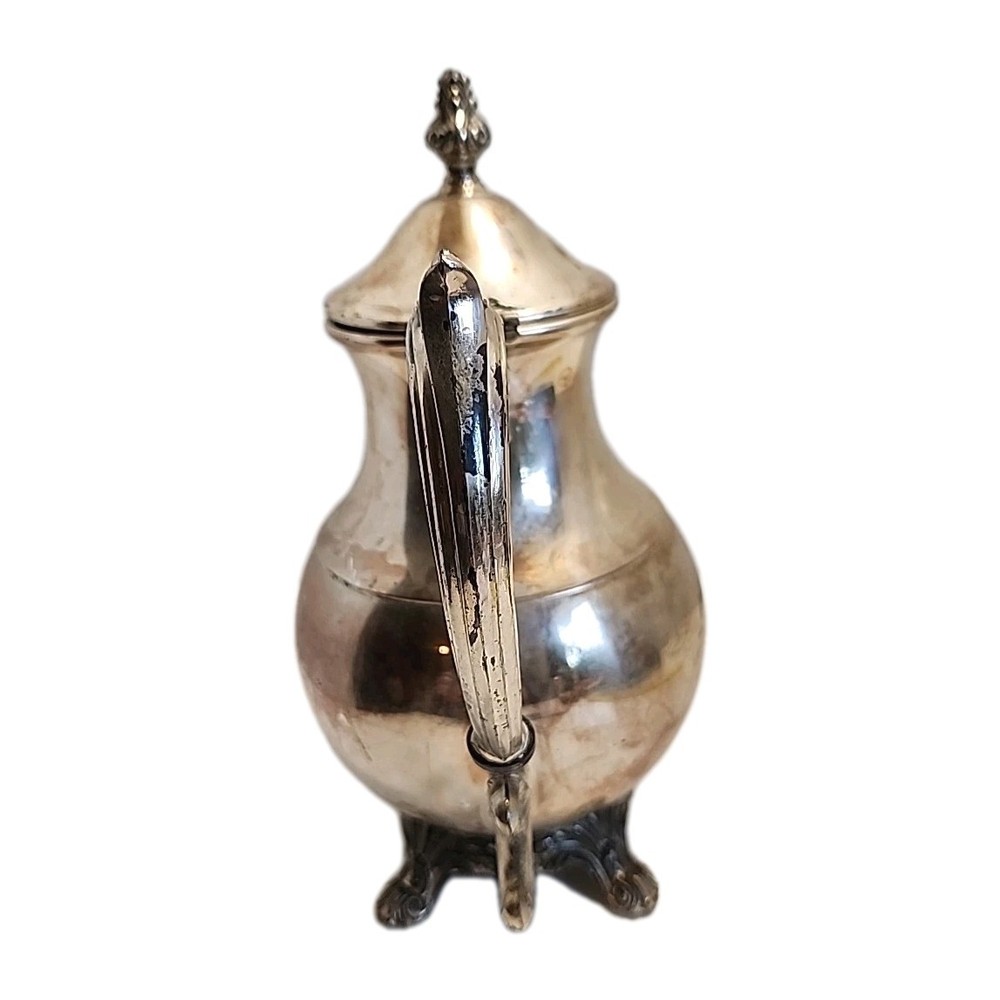 VTG Silver-Plated F.B. Rogers Coffee Pot Tea pot classic elegant medium SZ READ