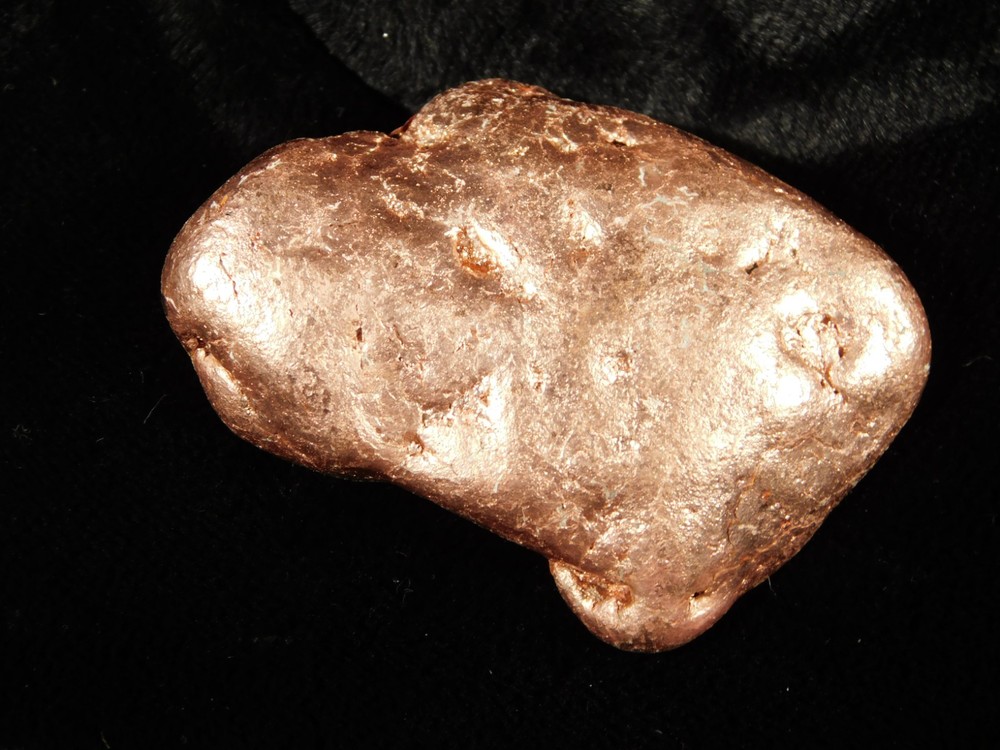 Heavy! 100% Natural Solid COPPER NUGGET or Native Copper Float Michigan 112gr