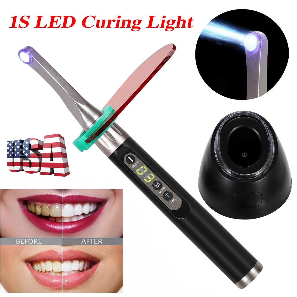 iLED Curing Light Dental Wireless Curing Lamp 2500mw/c㎡
