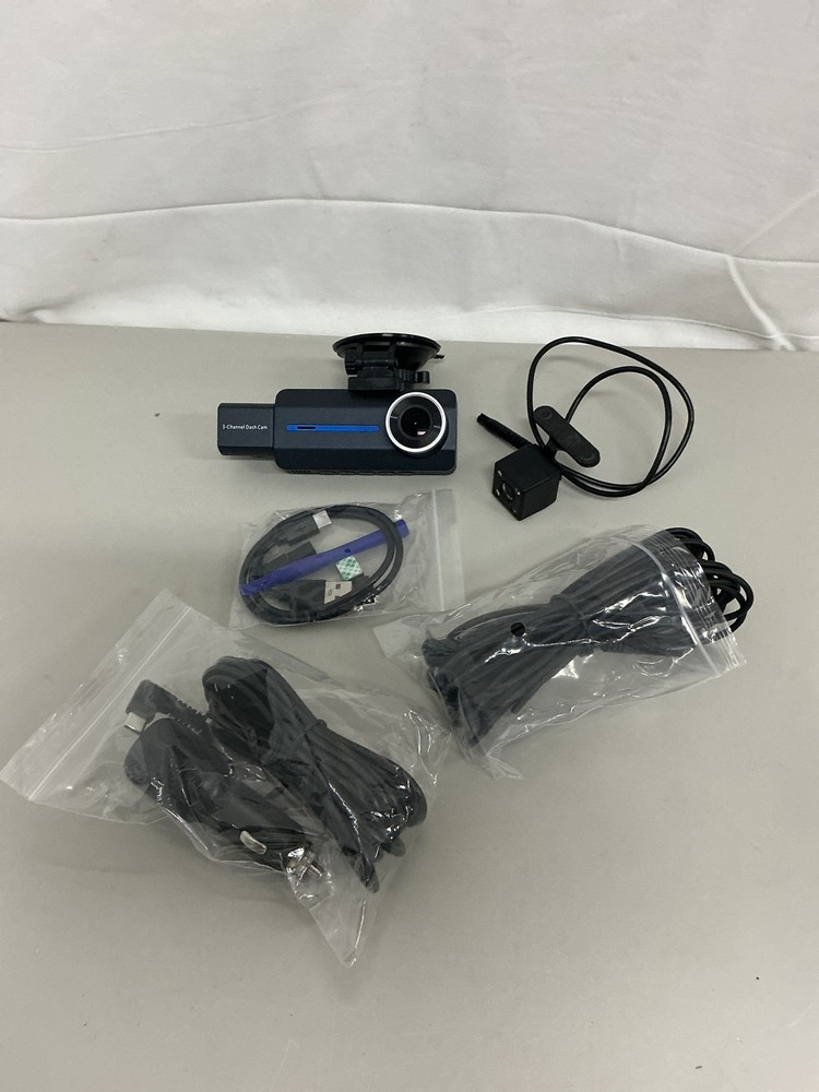 Baeasu 3-Channel Dash Cam