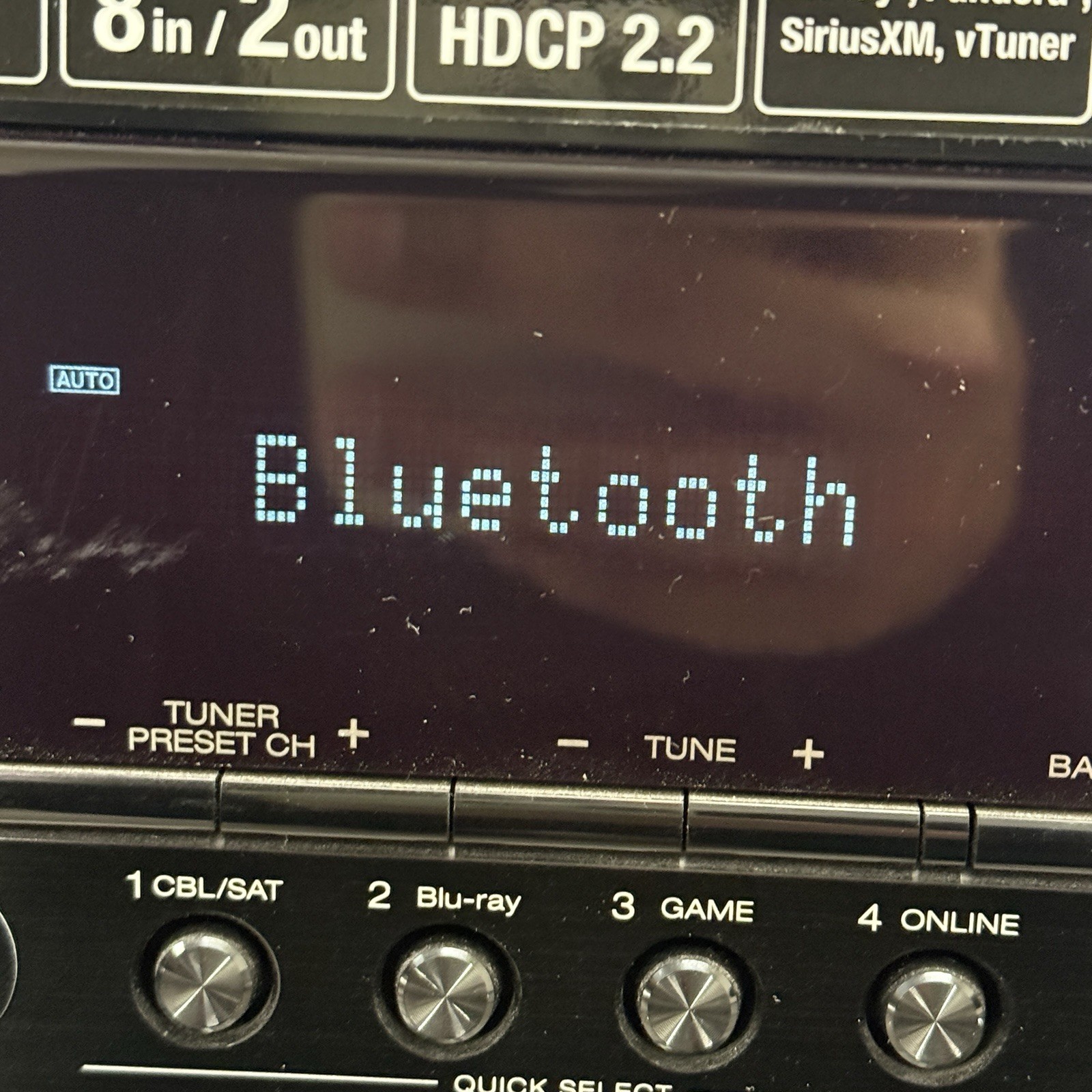 Denon AVR-S920W 7.2 Channel Network A/V Receiver NO REMOTE, Works! Spotify HDMI