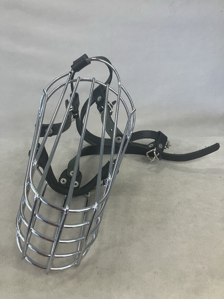 Bronzedog wire basket muzzle designed for large dog breeds