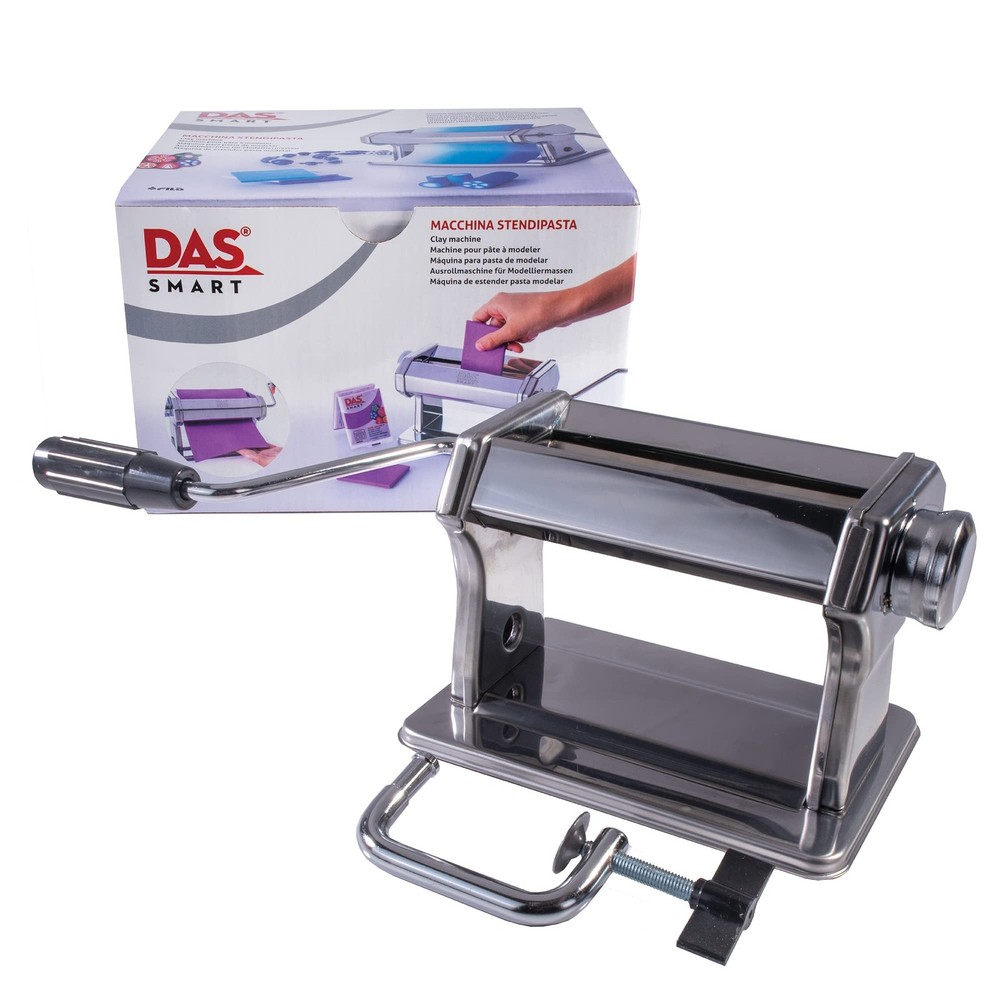 Smart Metal Clay Machine - Clay Roller Machine with 9 Thickness Options - Pol...