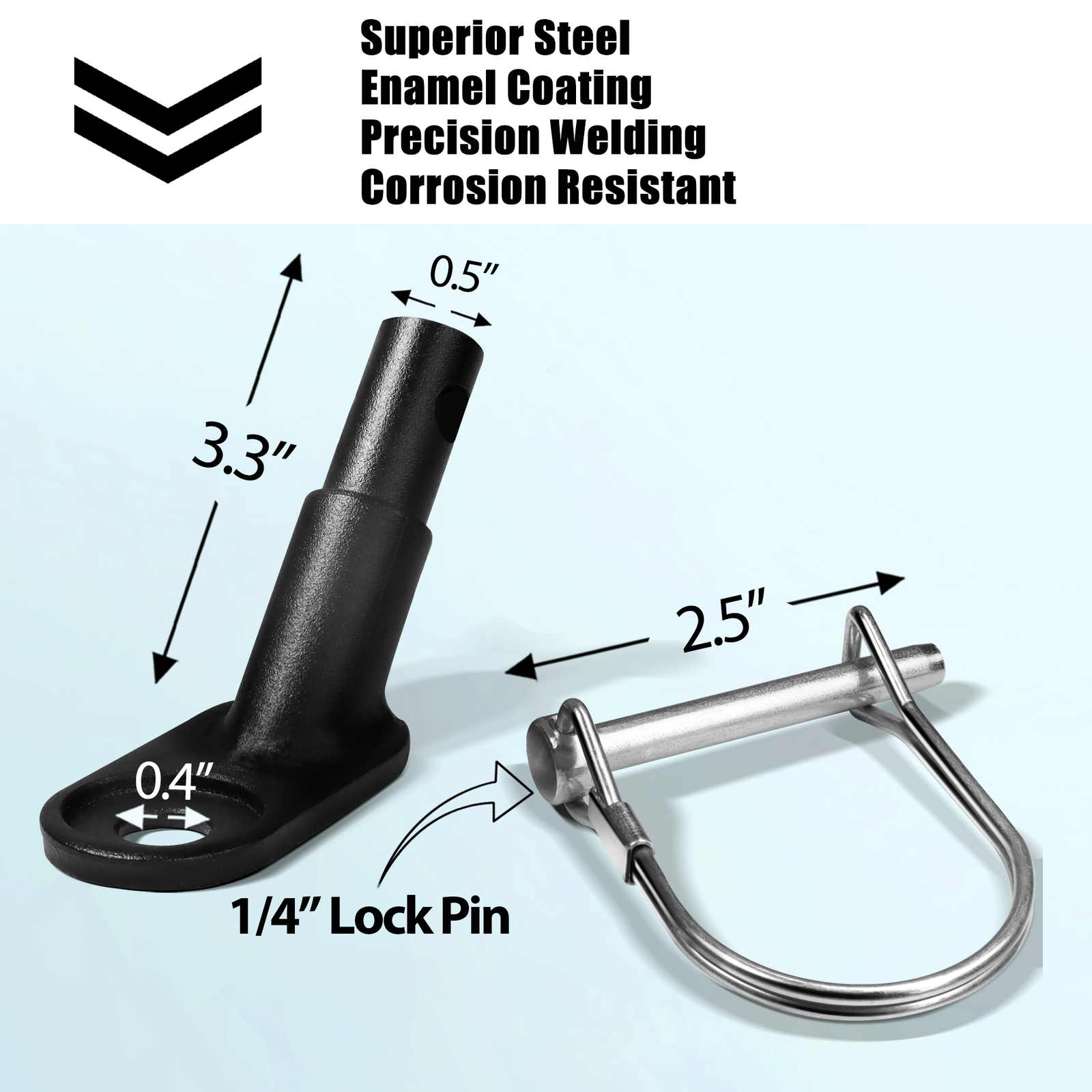 Anley Bike Trailer Coupler Hitch Connector - Bicycle Attachment Adapter for Kid