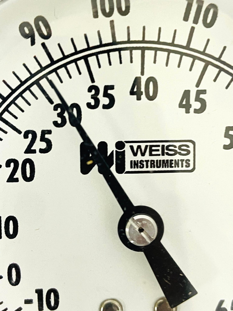 WEISS INSTRUMENTS 9201061009 Dial Thermometer