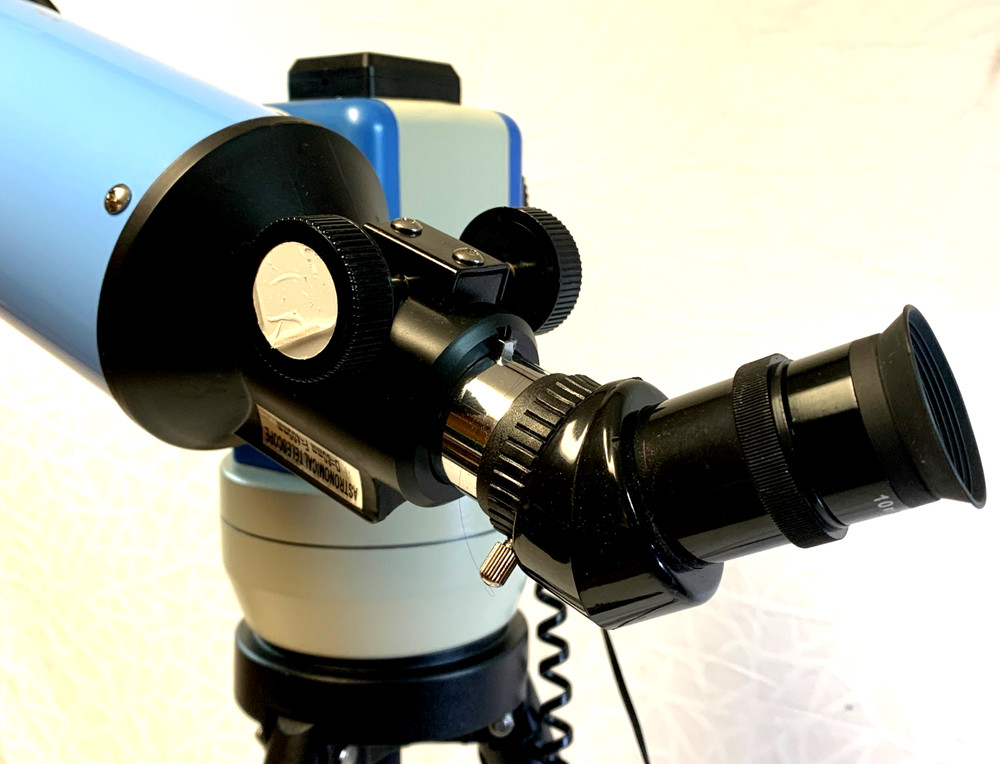 IOPTRON Astronomical Telescope w/Cube Computerized Mount Tripod, Hand Controller