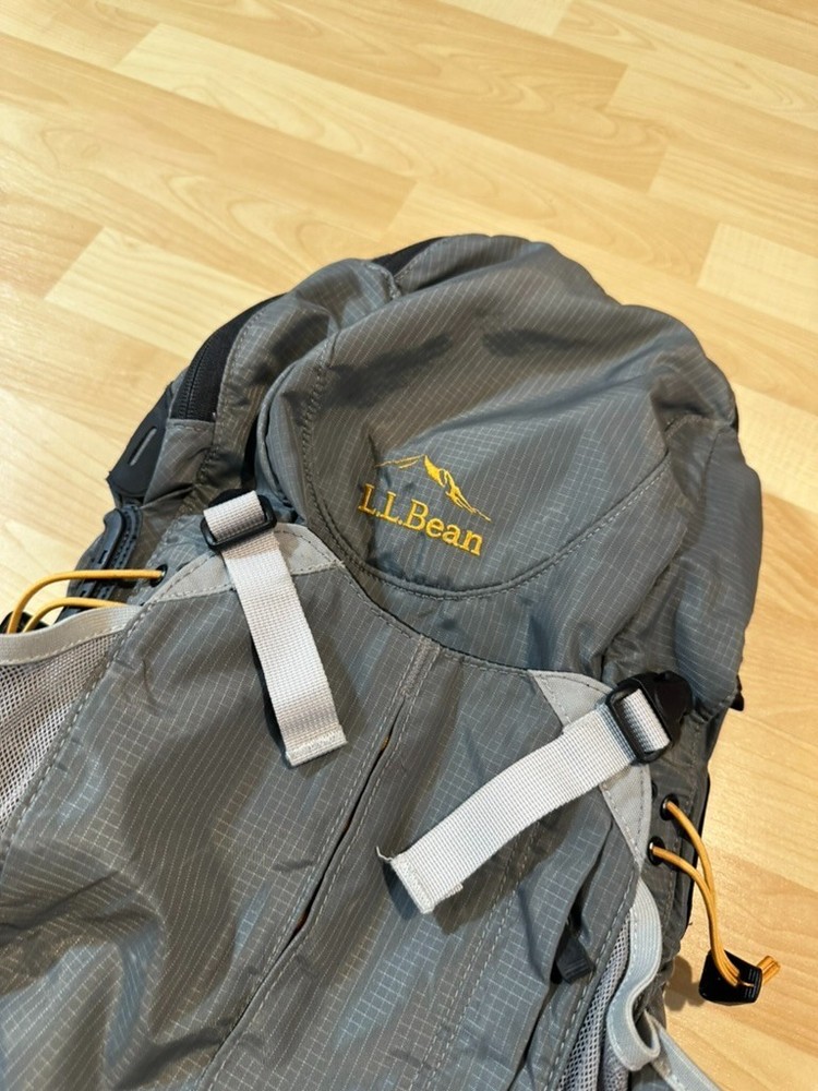 LL Bean Day Trekker 25 Backpack BOA Adjust Hydration Gray Camp