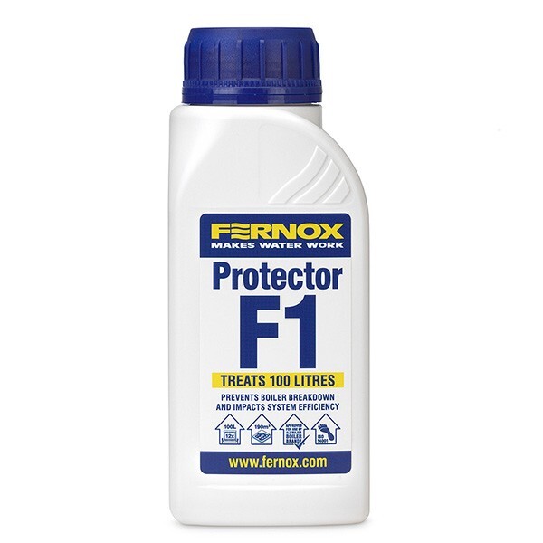 Fernox F1 Central Heating INHIBITOR 265ml treats 12 radiator system 62454