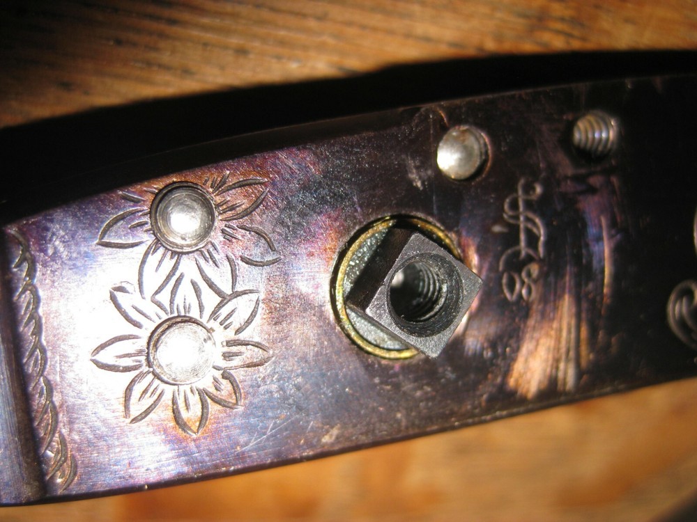 Large Siler Percussion Lock, Engraved, Black Powder Muzzleloader