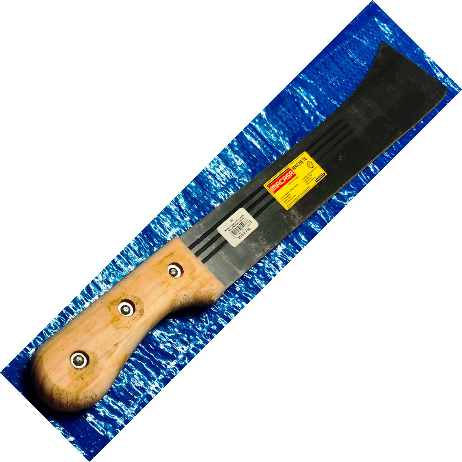 Imacasa Machete 204 18" With Grooves Wood Handles 204D18P-MI **L@@K**