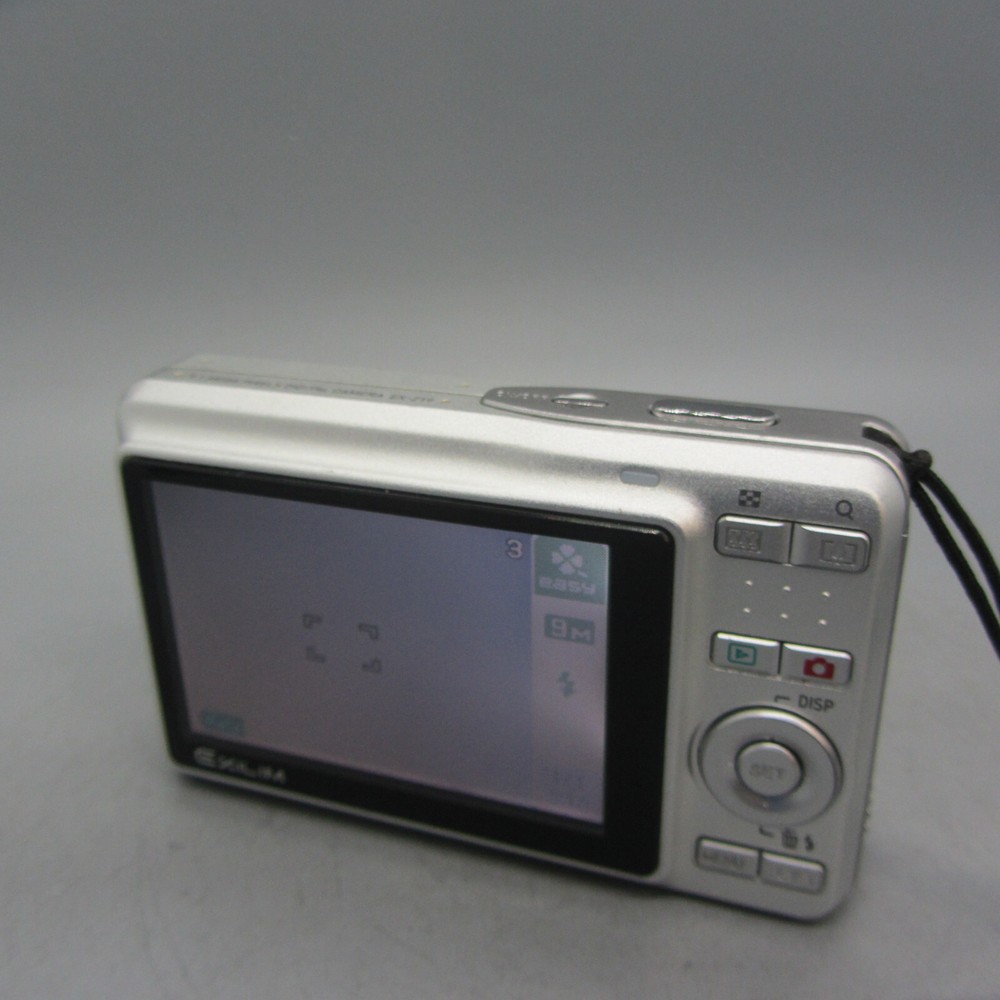 Casio Digital Camera Exilim EX-Z19 9.1MP Silver Tested