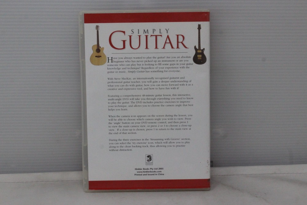 Simply Guitar (DVD) - Used