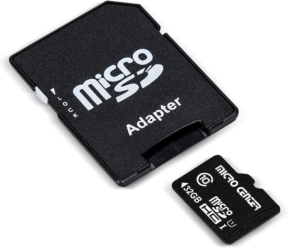 32GB Class 10 Microsdhc Flash Memory Card with Adapter for Mobile Device Storage