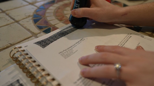 Identity Theft Prevention Roller Stamp Combo Pack - Secure Your Personal Info