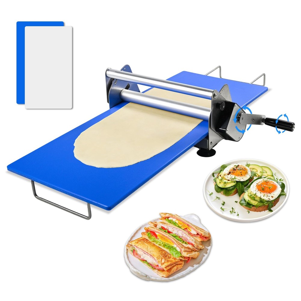 Folding Dough Rolling Machine，Manual Dough Sheeter ，Compact Dough Sheeter Mac...
