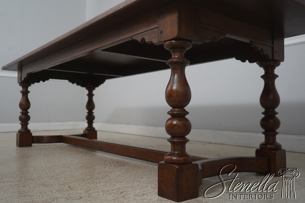 L72587: JONATHAN CHARLES Large Chestnut Banquet Dining Table