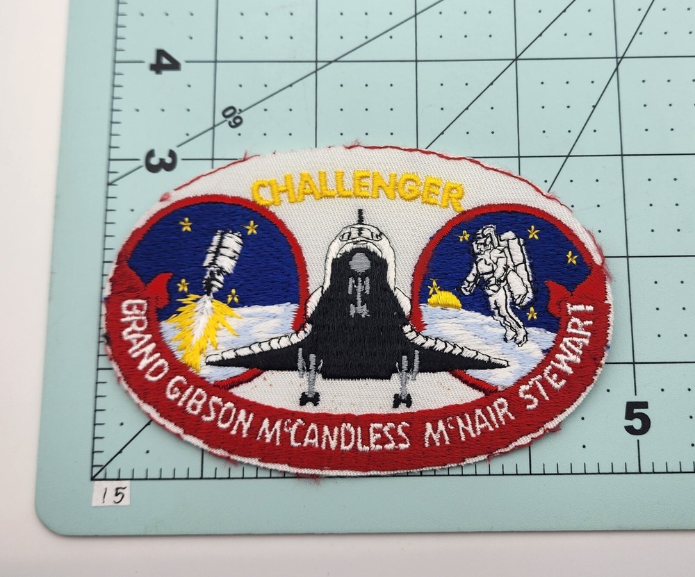 NASA SPACE SHUTTLE STS-41B MISSION PATCH