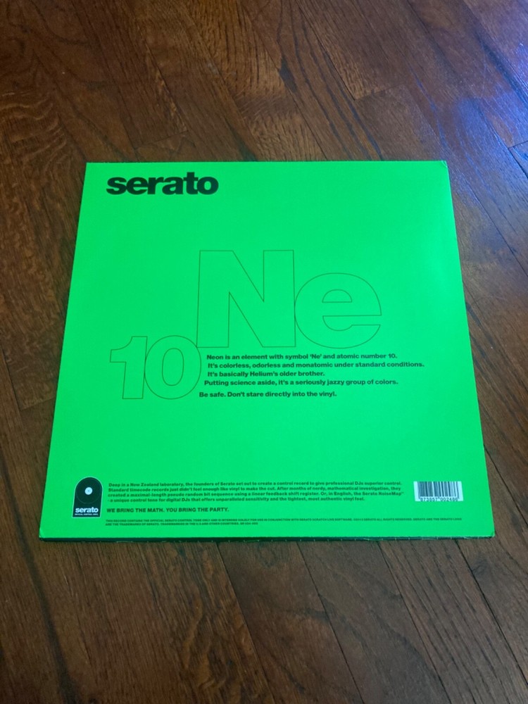 12” serato control vinyl