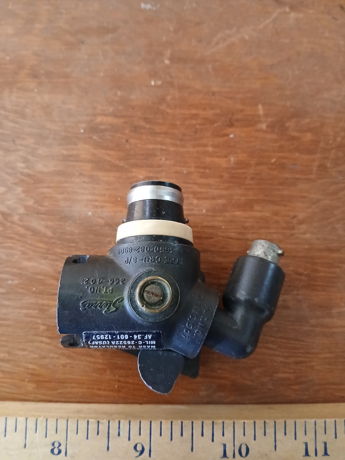 Oxygen Mask to Regulator Connector - Used