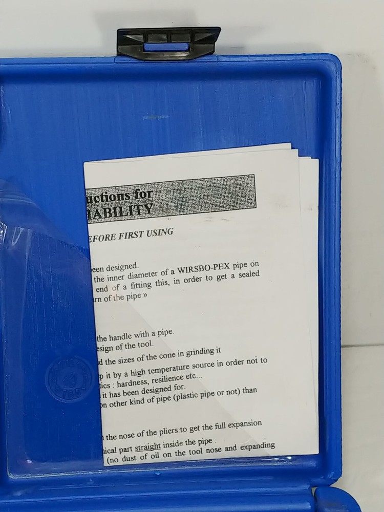 Uponor ProPEX Hand Expander Tool Kit Q6295075