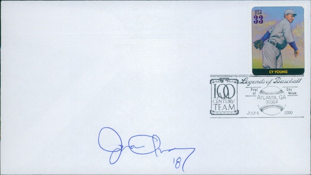 Juan Alvarez Anaheim Angels Signed Cachet Envelope JSA Authenticated