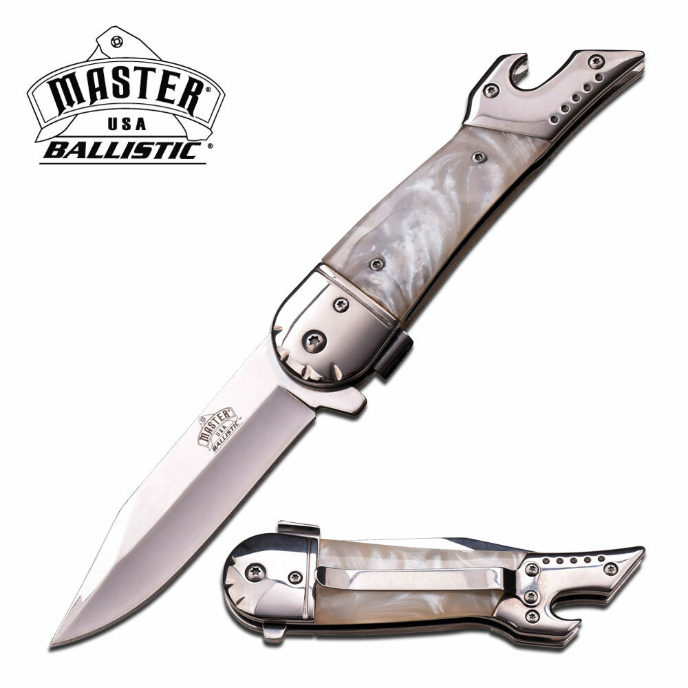 MASTER USA MU-A026WP SPRING ASSISTED LEG KNIFE NIB