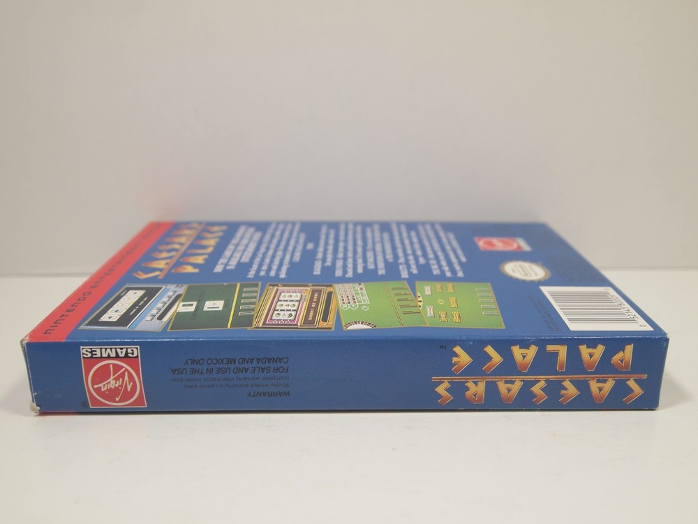 Caesars Palace (Nintendo Entertainment System | NES) Authentic BOX ONLY