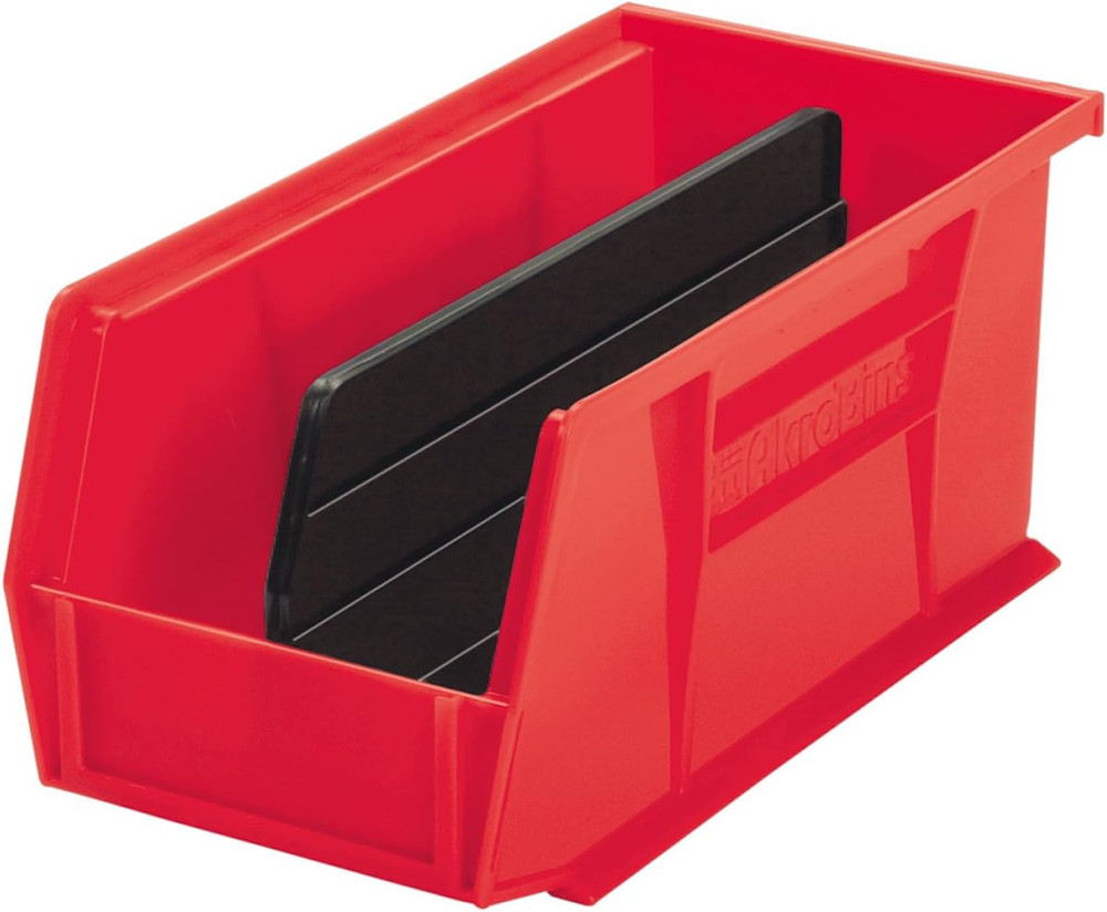 40245 Plastic Length Dividers for Akrobins Stackable Storage Bins Models 30240,