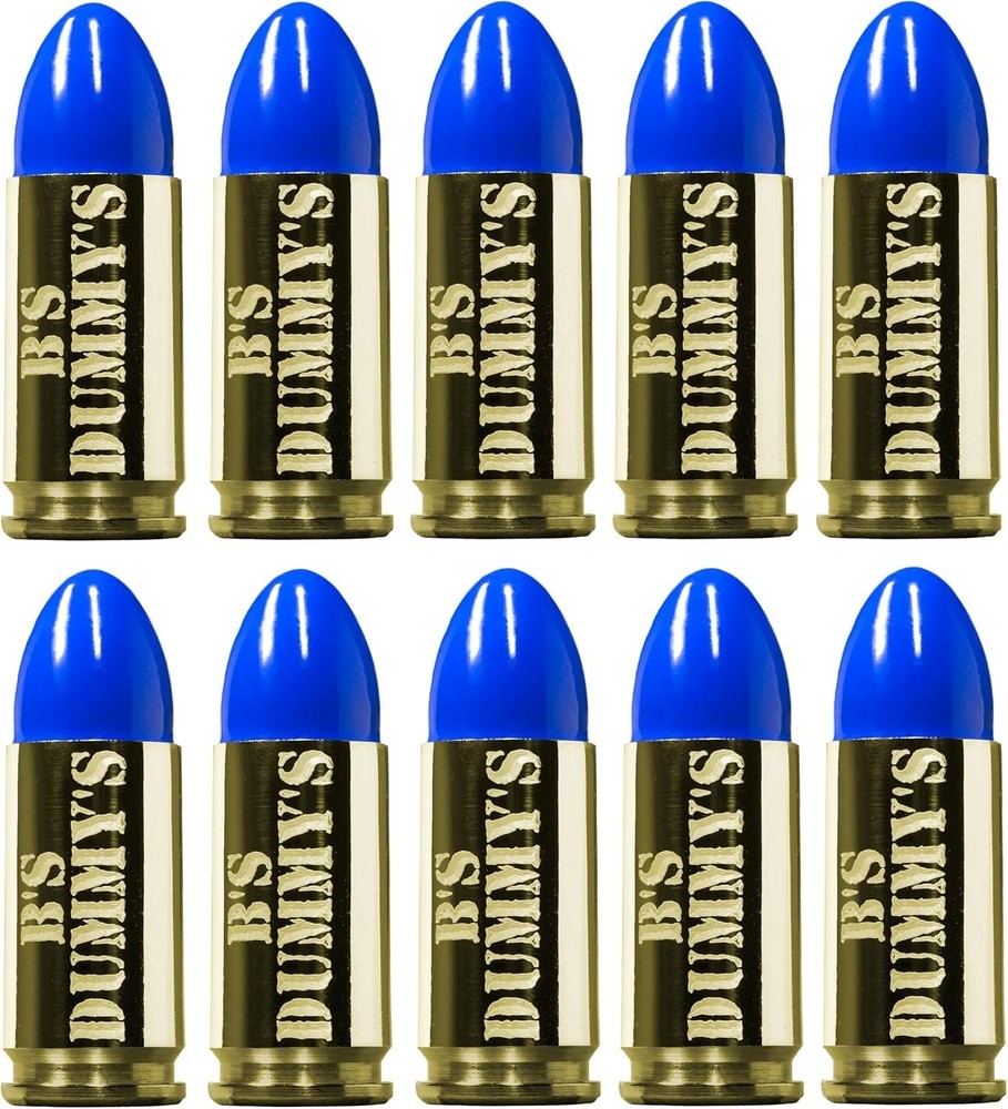 B's Dummy's 9mm Luger Snap Caps - Training Aid (10 Pack)
