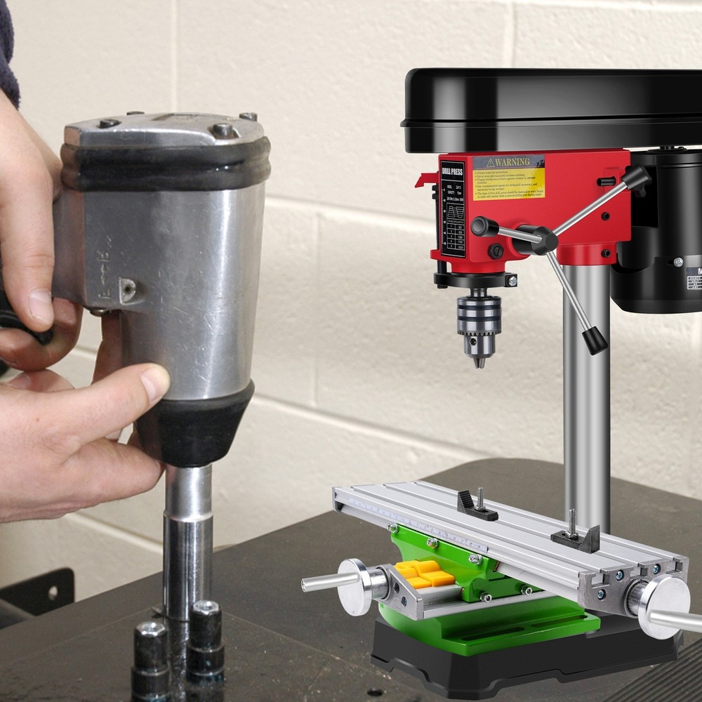 Upgraded Mini Multifunction Cross Slide Table Milling Working Drilling Bench