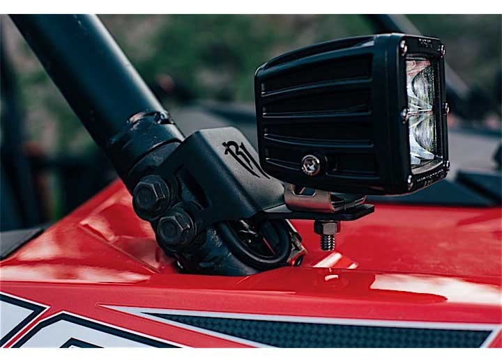 RIGID Industries - 46526 - Single A-Pillar Light Mount Kit hardware only