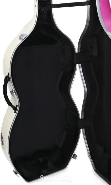 BAM BonBon Hightech Cello Case - Violet/White