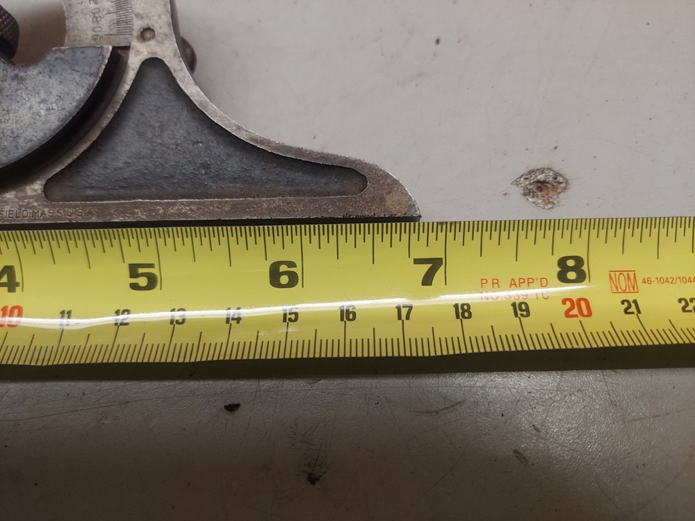 Goodell-Pratt Center Head Level Protractor for Combination Square