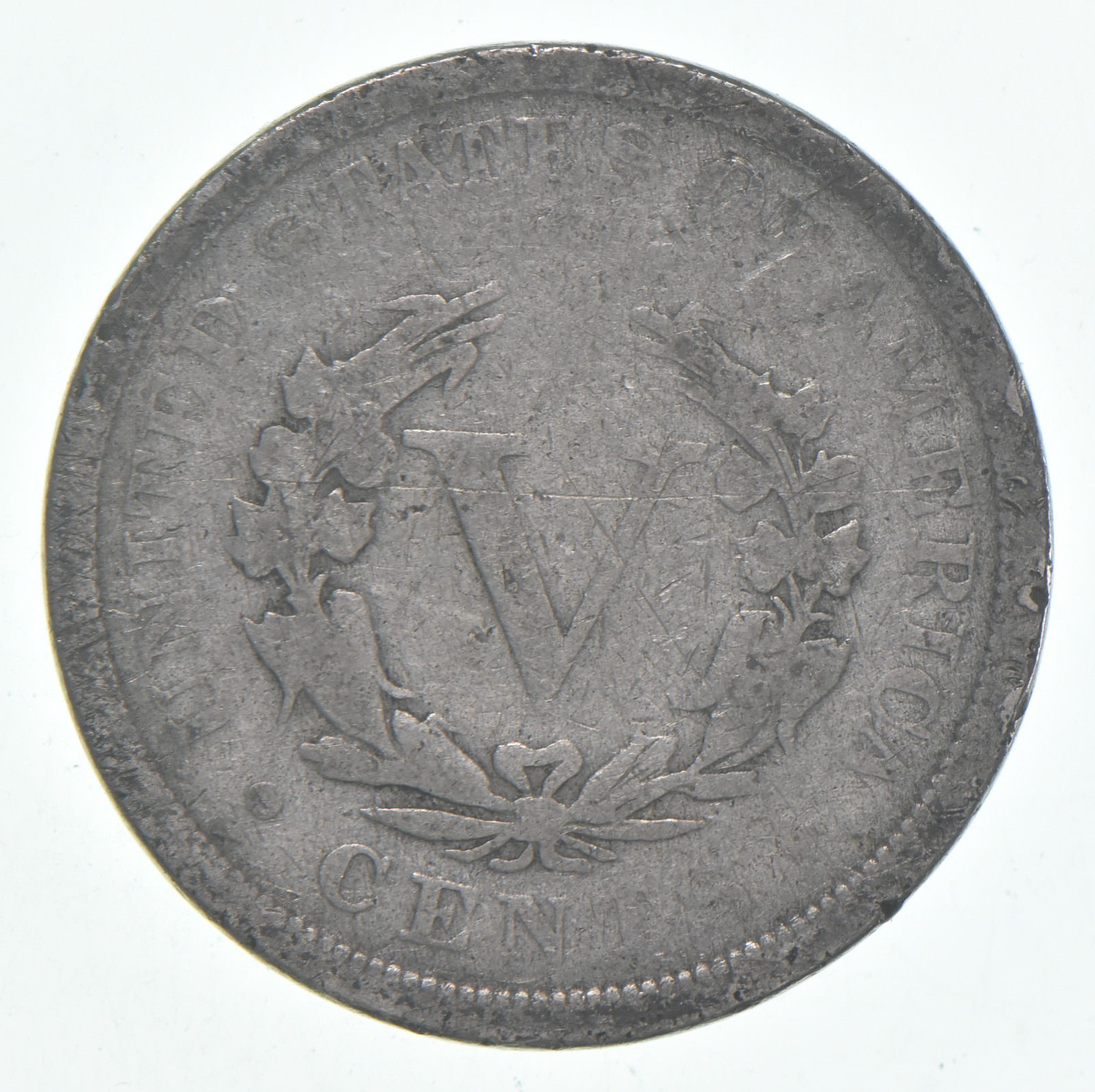 1900 Liberty V Nickel Average Circ