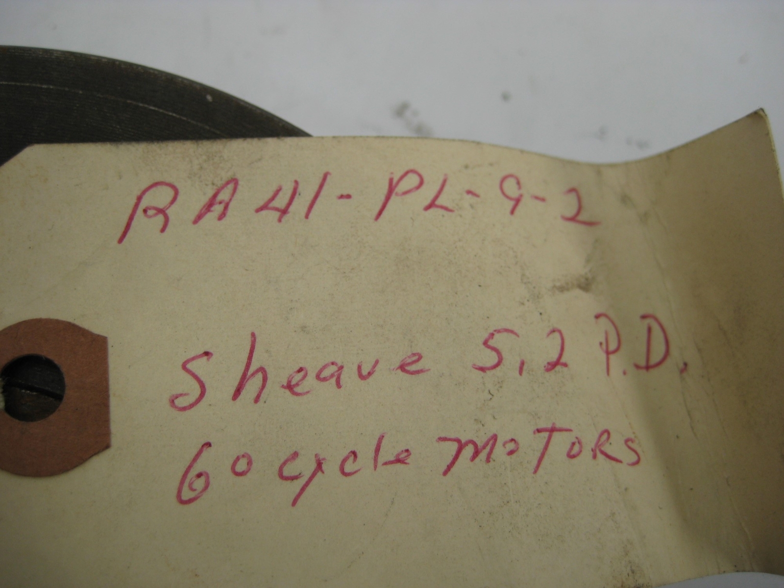TAPER LOCK RA41-PL-9-2 SHEAVE UNMP
