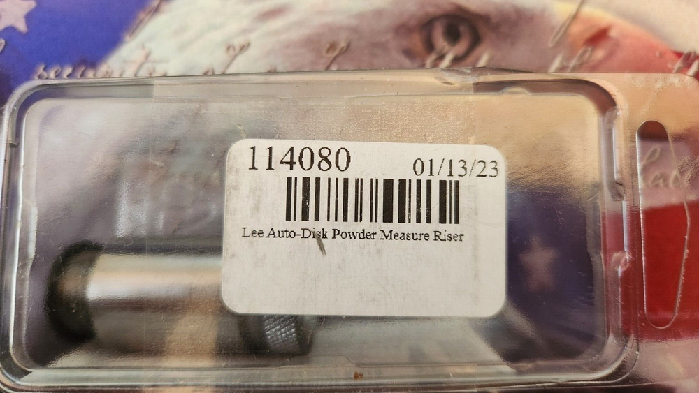 Lee Auto Disk Powder Measure Riser #90041 New in Package