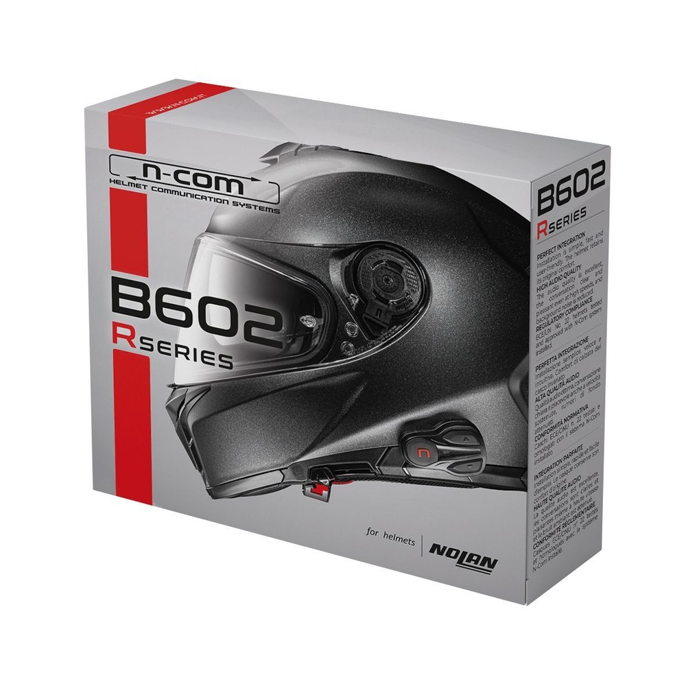N-COM B602 R Bluetooth Intercom for Nolan/Grex Helmets