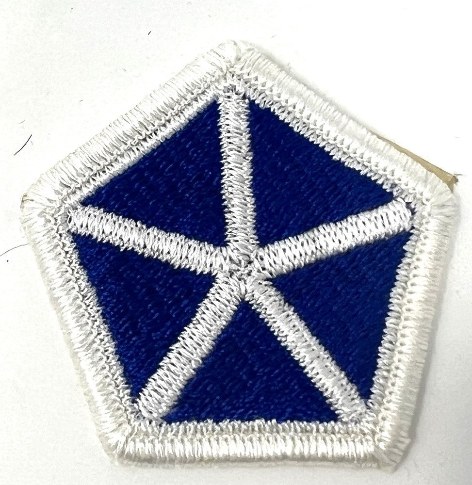 V (5th) Corps Patch (Full Color, Merrowed Edge) NOS