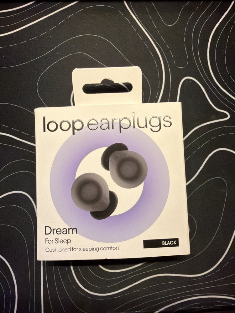 loop earplugs Dream - For Sleep - Black - OPEN BOX