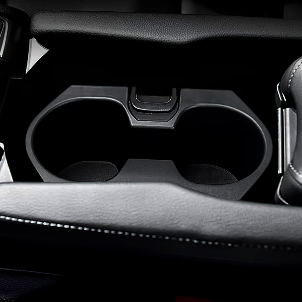 Front Console Insert Dual Water Cup Center For Honda Civic 2016-2021 Holder