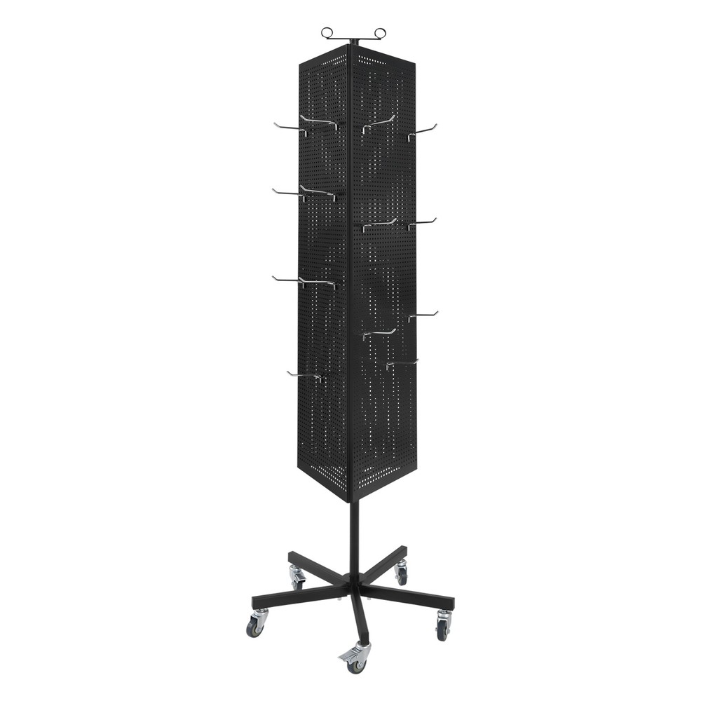 Triangular Grid Panel Display Stand Mobile Grids Wall Showing Shelf Freestanding