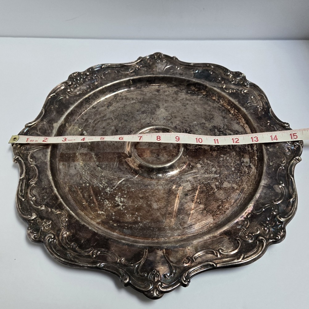 Gorham Original Silver EP YC1315 Serving Tray Platter