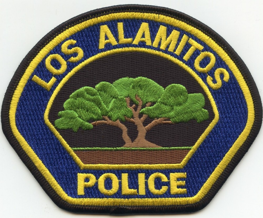 LOS ALAMITOS CALIFORNIA CA POLICE PATCH