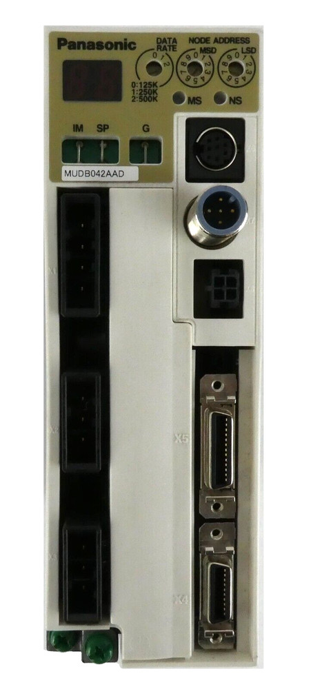 Panasonic MUDB042AAD AC Servo Driver 400w Working Surplus