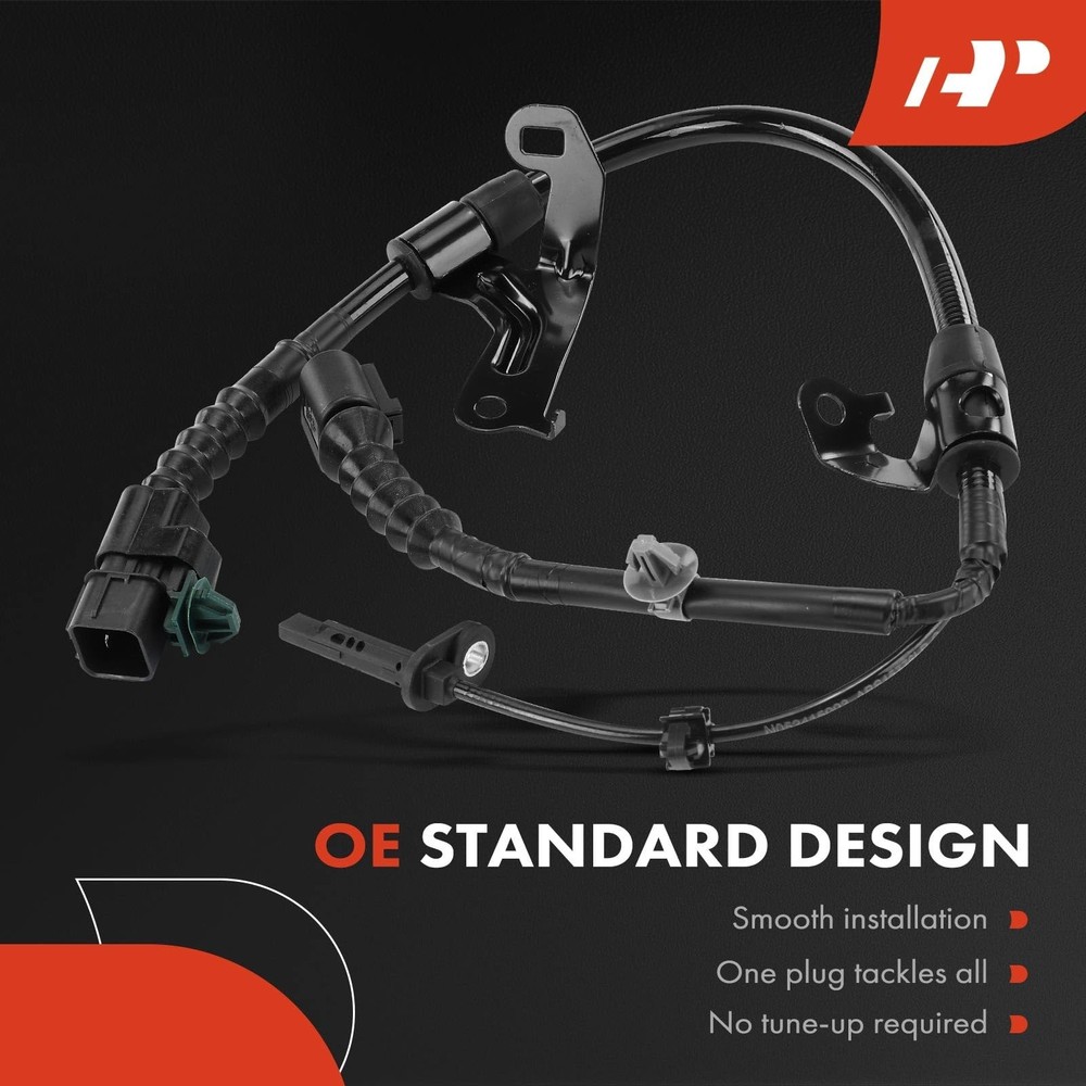A-Premium 2PCS Rear ABS Wheel Speed Sensor Compatible with Honda Models - Civ...