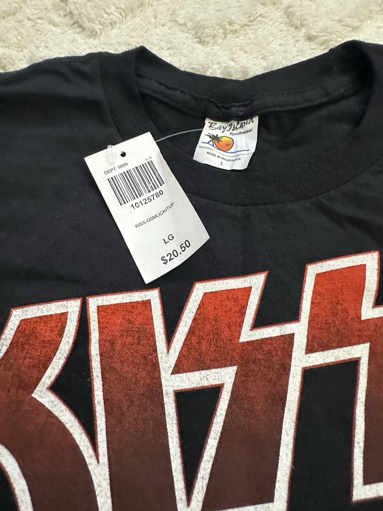 KISS SHIRT SIZE L GENE SIMMONS NEW WITH TAG
