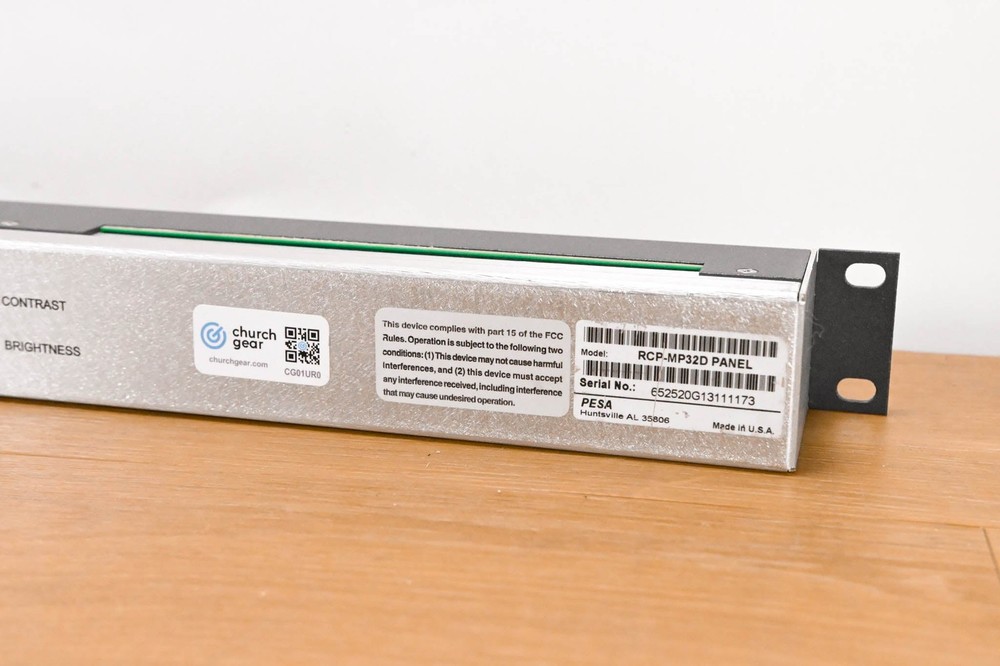 Pesa RCP-MP32D 32-Position Multi-Programmable Control Panel (NO PSU) CG01UR0